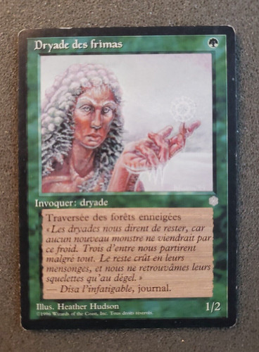 Mtg carta magica francese - francese, rime