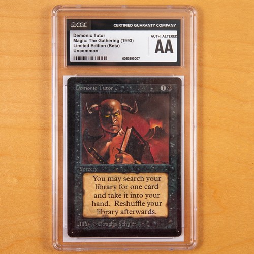 Demonic tutor classificato - tutor,