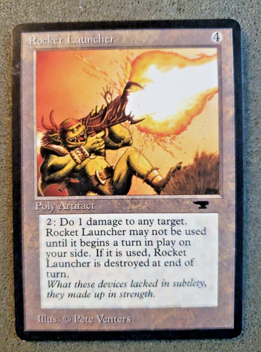 Mtg antiquities lanciarazzi - mtg,