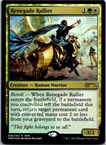 Renegade rallier foil fnm - rallier, p