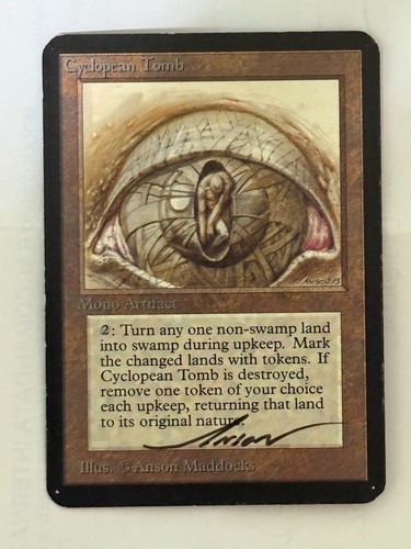Mtg magic cyclopean tomb alpha - mtg-magic,