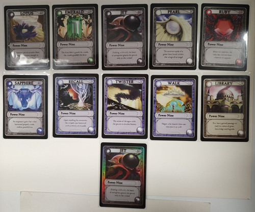 Black lotus power nine - power,