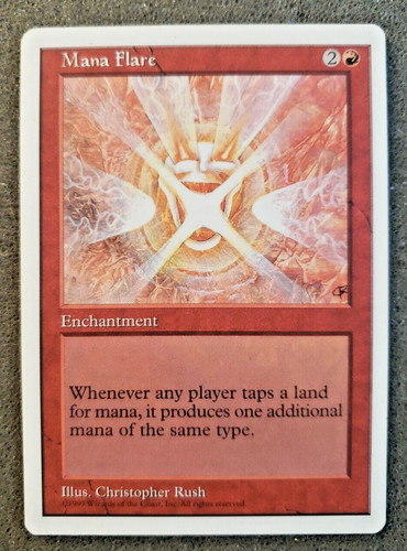 Mtg mana flare - flare, carta